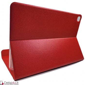 Folio dirbtinos odos atverčiamas dėklas - raudonas (Lenovo tab m10 10.1 (3rd gen) (TB328FU-TB328XU) Folio dirbtinos odos atverčiamas dėklas - raudonas (Lenovo tab m10 10.1 (3rd gen) (TB328FU-TB328XU)